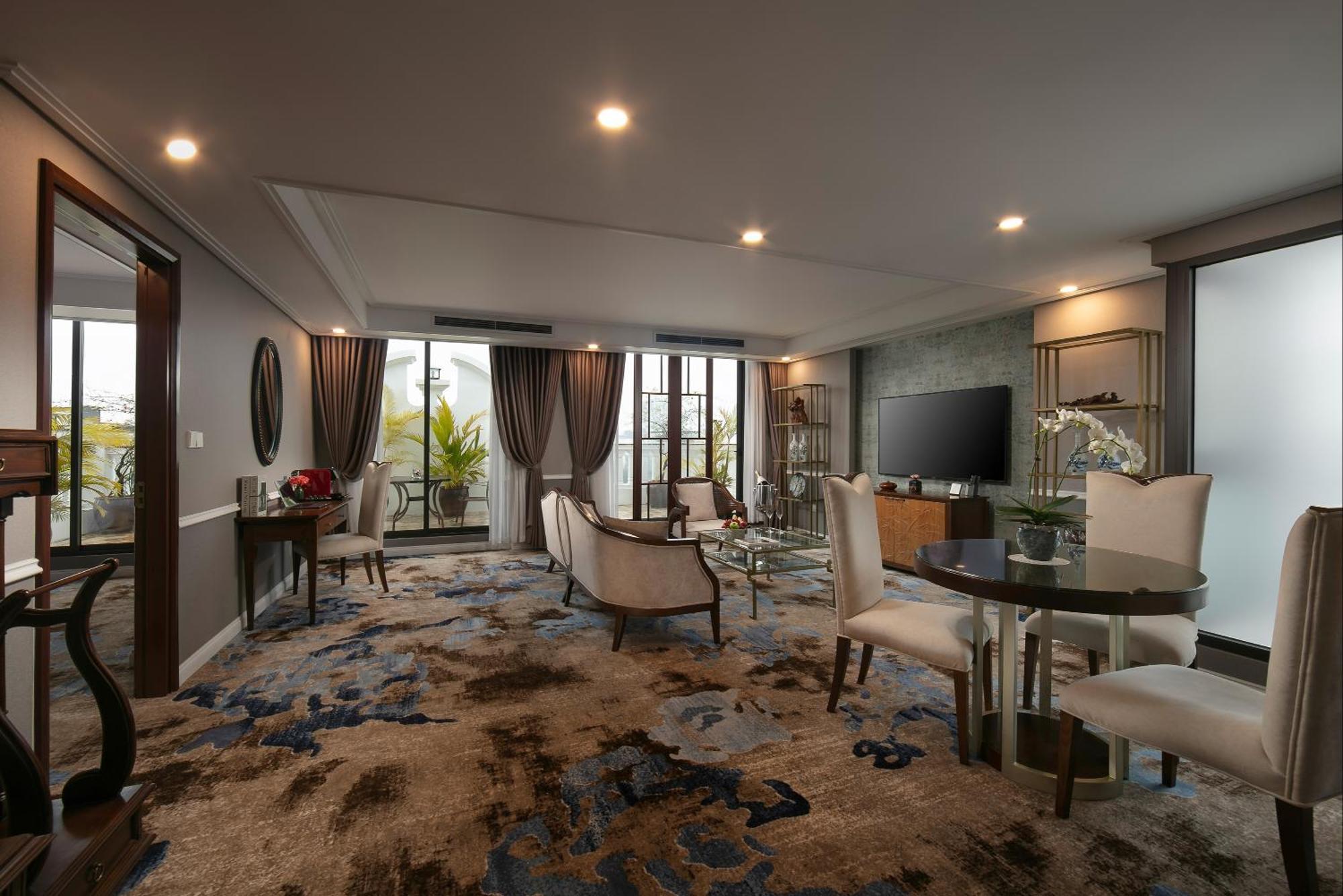 The Oriental Jade Hotel Hanoi Esterno foto A suite at the hotel