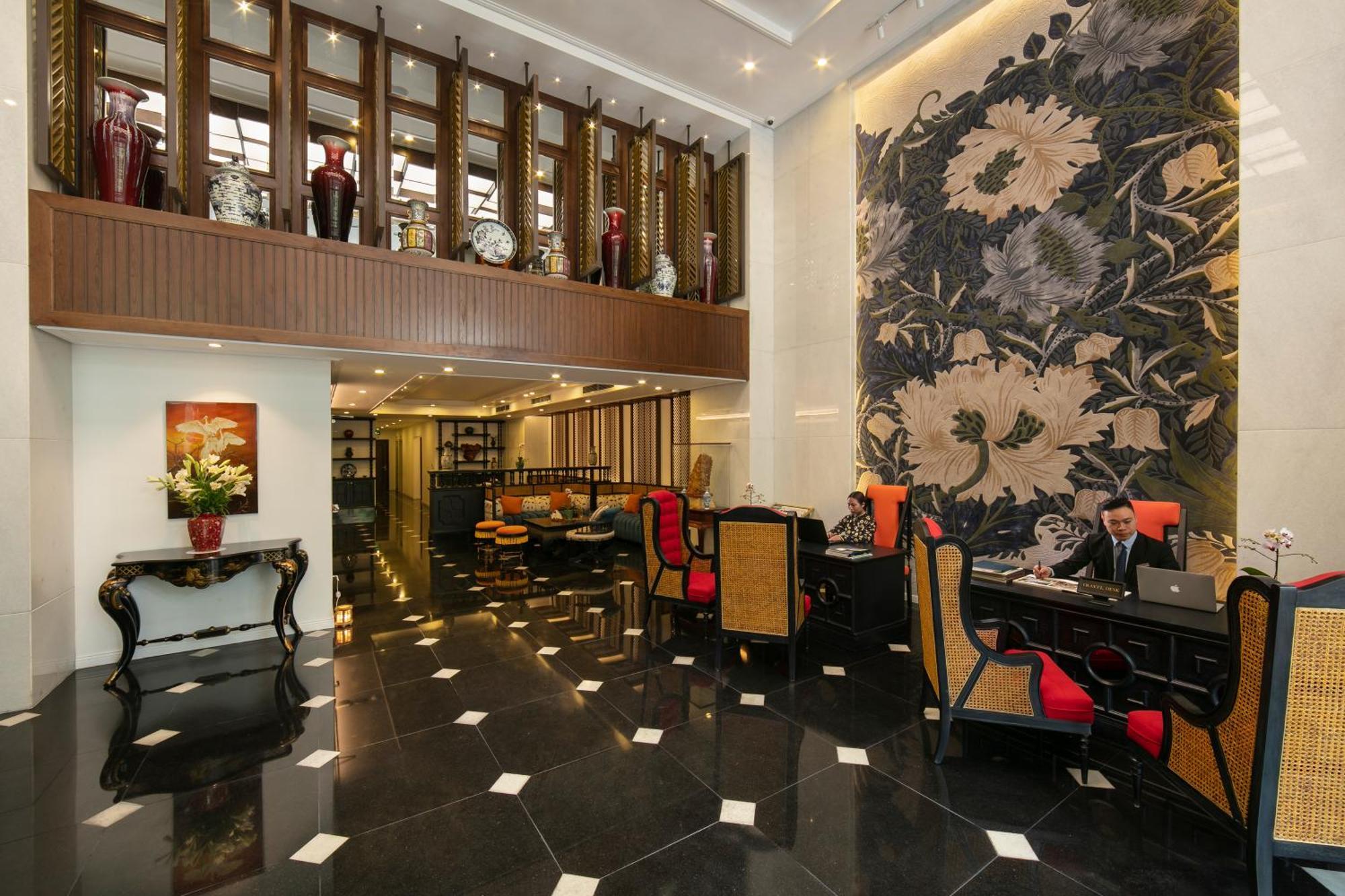 The Oriental Jade Hotel Hanoi Esterno foto The lobby of the hotel